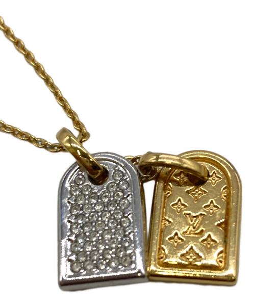 LOUIS VUITTON（ルイ ヴィトン）LOUIS VUITTON (ルイ ヴィトン) コリエプレシャスナノグラムネックレス ゴールド×シルバーの古着・服飾アイテム