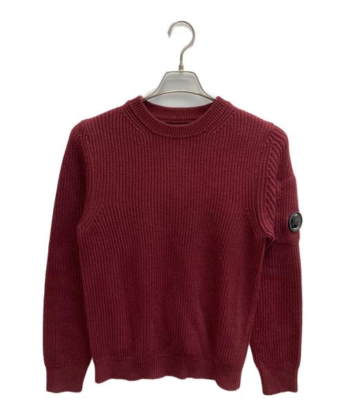 C.P COMPANY（シーピーカンパニー）C.P COMPANY (シーピーカンパニー) ローゲージニット レッド サイズ:46の古着・服飾アイテム