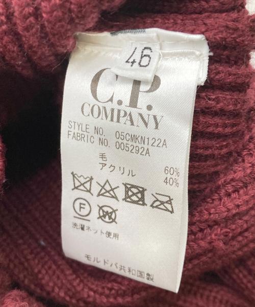 C.P COMPANY（シーピーカンパニー）C.P COMPANY (シーピーカンパニー) ローゲージニット レッド サイズ:46の古着・服飾アイテム