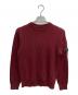 C.P COMPANY（シーピーカンパニー）の古着「ローゲージニット」｜レッド