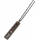 TIFFANY & Co.ティファニー）の古着「ATLAS プレートネックレス」