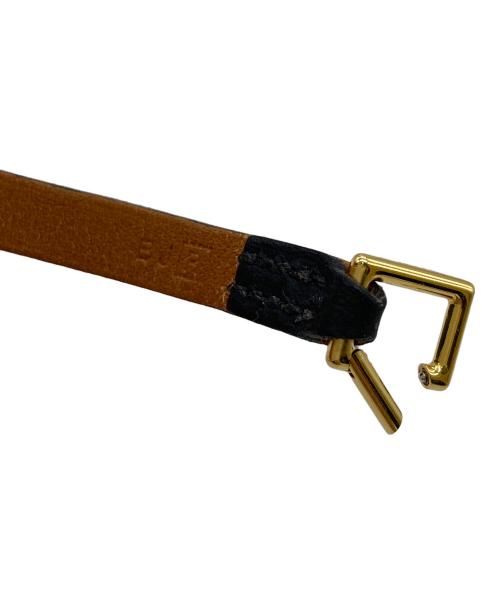 HERMES（エルメス）HERMES (エルメス) マイクロケリー ブレスレット ブラックの古着・服飾アイテム