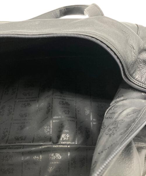 RENATO ANGI VANEZIA（レナートアンジー）RENATO ANGI VANEZIA (レナートアンジー) ボストンバッグ ブラックの古着・服飾アイテム