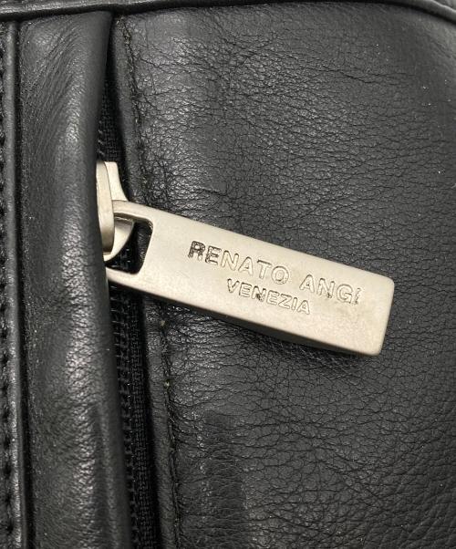 RENATO ANGI VANEZIA（レナートアンジー）RENATO ANGI VANEZIA (レナートアンジー) ボストンバッグ ブラックの古着・服飾アイテム