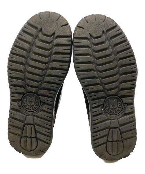 MEPHISTO（メフィスト）MEPHISTO (メフィスト) レザースニーカー ブラック サイズ:EUR 6の古着・服飾アイテム