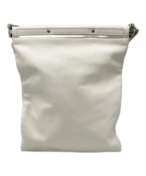 beautiful people（ビューティフルピープル）beautiful people (ビューティフルピープル) document shoulder bag ホワイトの古着・服飾アイテム