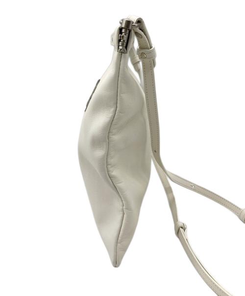 beautiful people（ビューティフルピープル）beautiful people (ビューティフルピープル) document shoulder bag ホワイトの古着・服飾アイテム