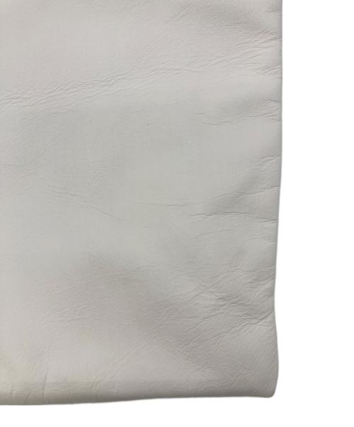 beautiful people（ビューティフルピープル）beautiful people (ビューティフルピープル) document shoulder bag ホワイトの古着・服飾アイテム