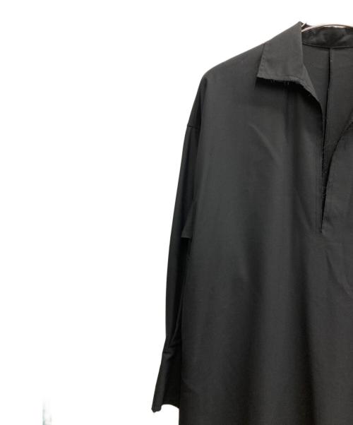 JOSE MOON（ジョゼムーン）JOSE MOON (ジョゼムーン) DEEP VNECK WOOl DRESS ブラック サイズ:Sの古着・服飾アイテム