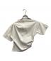 RIM.ARK (リムアーク) Asymmetry tuck cut tops ホワイト サイズ:Free：8000円