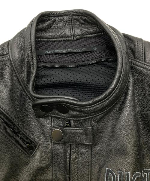 DUCATI（ドゥカティ）DUCATI (ドゥカティ) モーターサイクルレザージャケット ブラック サイズ:Mの古着・服飾アイテム