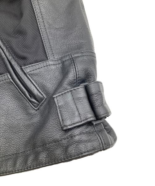 DUCATI（ドゥカティ）DUCATI (ドゥカティ) モーターサイクルレザージャケット ブラック サイズ:Mの古着・服飾アイテム