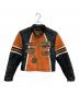 HARLEY-DAVIDSON（ハーレーダビッドソン）の古着「レザージャケット」｜オレンジ×ブラック