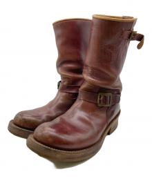 ADDICT CLOTHES（アディクト クローズ）の古着「エンジニアブーツ」｜バーガンディー