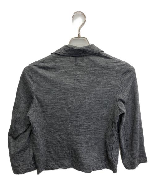 tricot COMME des GARCONS（トリココムデギャルソン）tricot COMME des GARCONS (トリココムデギャルソン) ウール3Bジャケット 【AD2008】 グレー サイズ:FREEの古着・服飾アイテム
