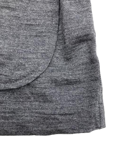 tricot COMME des GARCONS（トリココムデギャルソン）tricot COMME des GARCONS (トリココムデギャルソン) ウール3Bジャケット 【AD2008】 グレー サイズ:FREEの古着・服飾アイテム