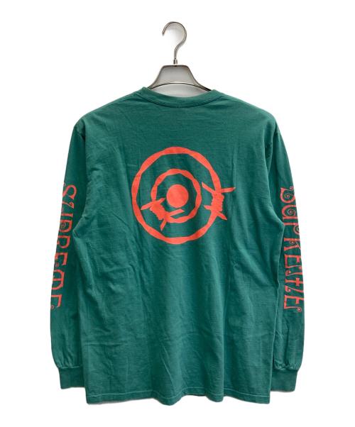 SUPREME（シュプリーム）Supreme (シュプリーム) south2 west8 (サウスツー ウエストエイト) L/S Pocket Tee グリーン サイズ:Mの古着・服飾アイテム