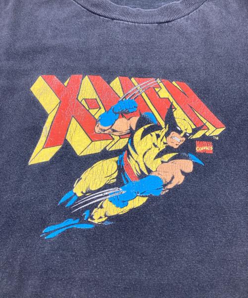 MARVEL COMICS（MARVEL COMICS）MARVEL COMICS (MARVEL COMICS) 00s Print Tee( ブラック サイズ:Lの古着・服飾アイテム