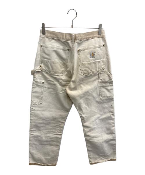 CarHartt（カーハート）CarHartt (カーハート) ダブルニー ペインターパンツ【USA製】 アイボリー サイズ:31/30の古着・服飾アイテム