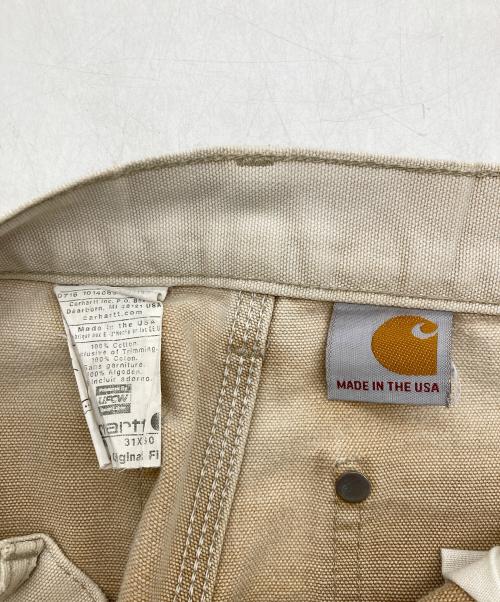 CarHartt（カーハート）CarHartt (カーハート) ダブルニー ペインターパンツ【USA製】 アイボリー サイズ:31/30の古着・服飾アイテム