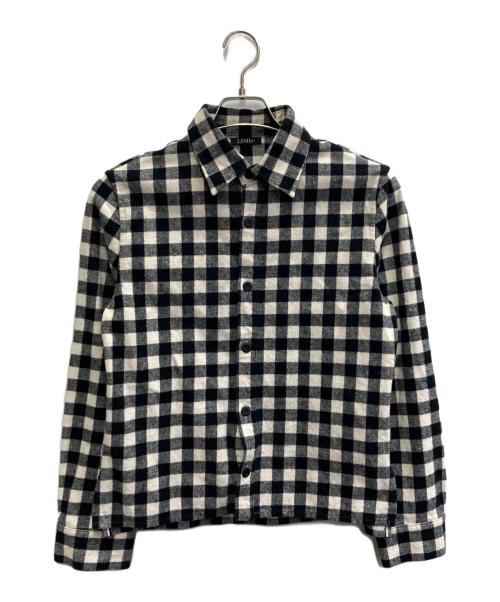 LIMI feu（リミフゥ）LIMI feu (リミフゥ) チェックネルシャツ ホワイト×ブラック サイズ:Sの古着・服飾アイテム