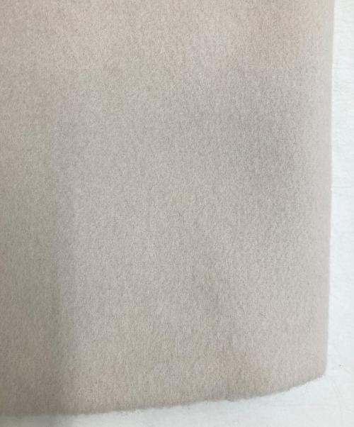 ebure（エブール）EBURE (エブール) ウールボンディングチェスターコート ベージュ サイズ:36の古着・服飾アイテム