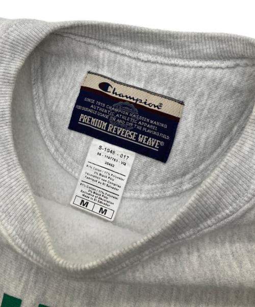 Champion（チャンピオン）Champion (チャンピオン) Premium Reverse Weave Print Sweat グレー サイズ:Mの古着・服飾アイテム