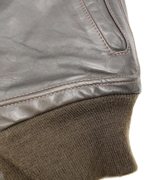 Schott（ショット）Schott (ショット) 184SM A-2 Flight Jacket【USA製】 ブラウン サイズ:38の古着・服飾アイテム
