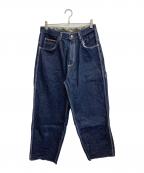 PNB NATIONピーエヌビーネイション）の古着「ペインターパンツ」｜インディゴ