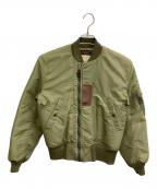 US ARMYユーエスアーミー）の古着「B-15C(MOD)ジャケット」｜グリーン