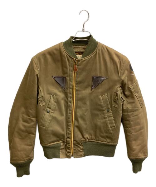 Pherrow's（フェローズ）Pherrow's (フェローズ) B-15フライトジャケット グリーン サイズ:34の古着・服飾アイテム