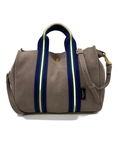 VIOLAd'ORO（ヴィオラドーロ）VIOLAd'ORO (ヴィオラドーロ) 2WAYバッグ ブラウンの古着・服飾アイテム