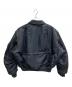 CAHLUMN (カウラム) Magazine Pocket Flight Jacket ブラック サイズ:M：16000円