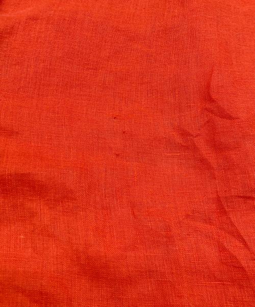 POLO RALPH LAUREN（ポロ・ラルフローレン）POLO RALPH LAUREN (ポロ・ラルフローレン) リネンシャツ レッド サイズ:14の古着・服飾アイテム