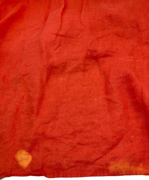 POLO RALPH LAUREN（ポロ・ラルフローレン）POLO RALPH LAUREN (ポロ・ラルフローレン) リネンシャツ レッド サイズ:14の古着・服飾アイテム