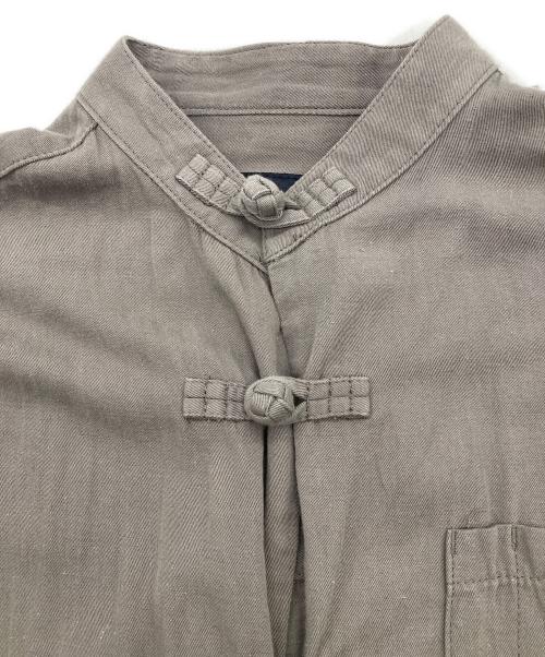 inn see（イン シー）inn see (イン シー) ガーデニングチャイナジャケット グレー サイズ:不明（記載無し）の古着・服飾アイテム