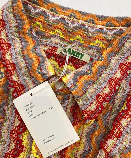 RANDY（ランディー）Randy (ランディー) WARDROBE - Light Blue レッド×イエロー サイズ:M 未使用品の古着・服飾アイテム