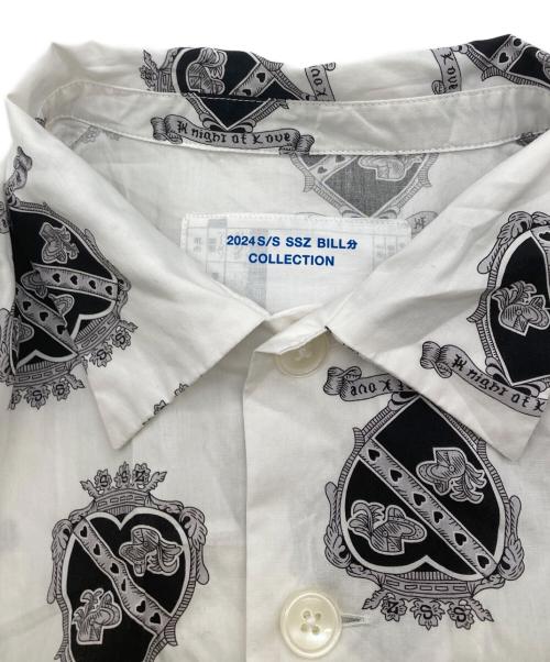 SSZ（エスエスズィー）SSZ (エスエスズィー) BILL分 Collection パジャマシャツ ホワイト サイズ:Sの古着・服飾アイテム