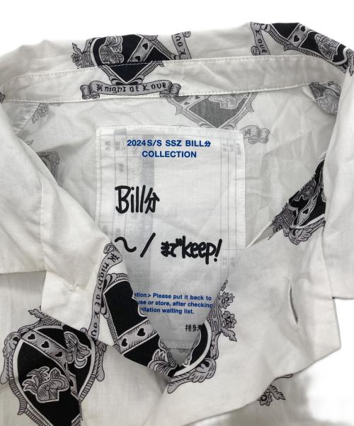SSZ（エスエスズィー）SSZ (エスエスズィー) BILL分 Collection パジャマシャツ ホワイト サイズ:Sの古着・服飾アイテム
