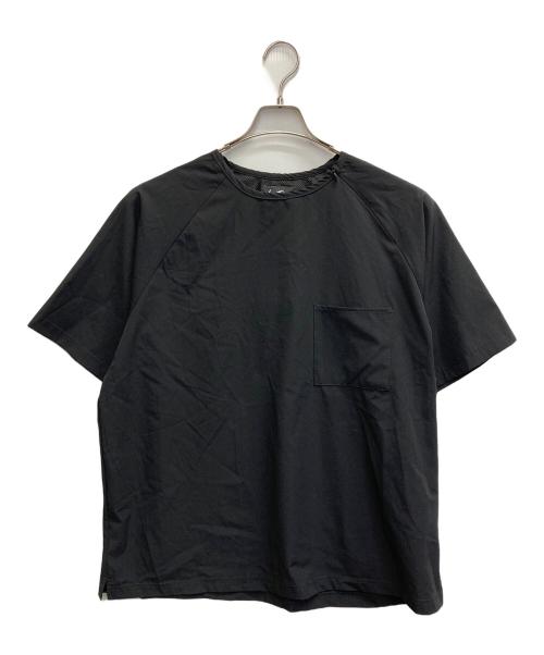 EKAL（エカル）EKAL (エカル) WILD THINGS (ワイルドシングス) ナイロンTシャツ ブラック サイズ:Mの古着・服飾アイテム
