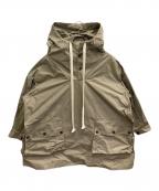 SOUMOソウモ）の古着「ANORAK OVER JACKET」｜ベージュ