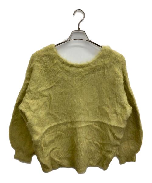 anuans（アニュアンス）anuans (アニュアンス) 2wayアルパカ混ニットプルオーバー PISTACHIO GREEN サイズ:FREEの古着・服飾アイテム