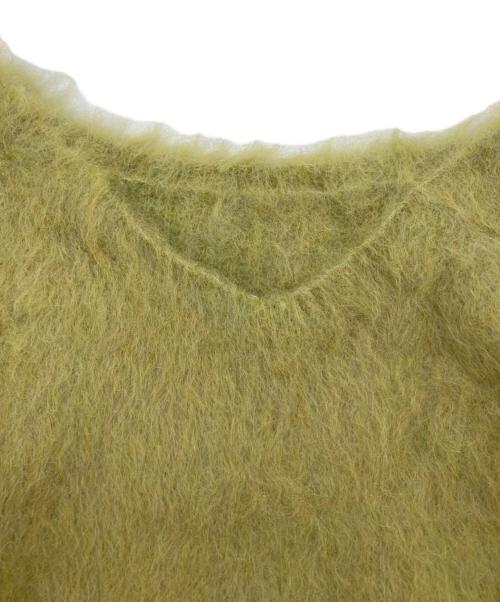 anuans（アニュアンス）anuans (アニュアンス) 2wayアルパカ混ニットプルオーバー PISTACHIO GREEN サイズ:FREEの古着・服飾アイテム