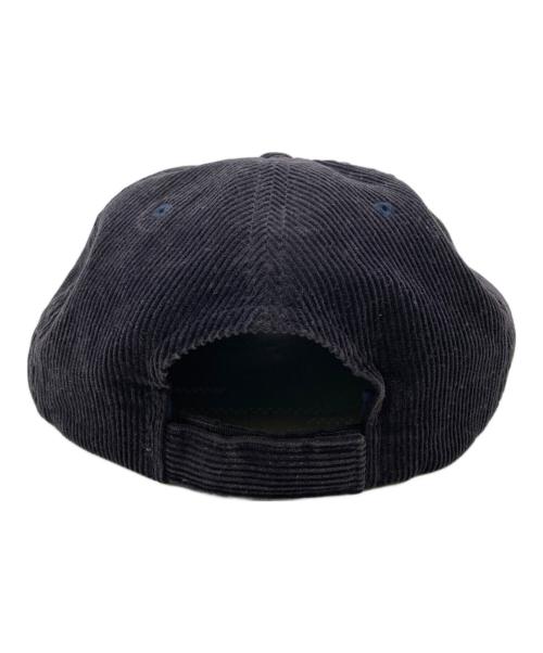 stussy（ステューシー）stussy (ステューシー) コーデュロイキャップ ブラックの古着・服飾アイテム