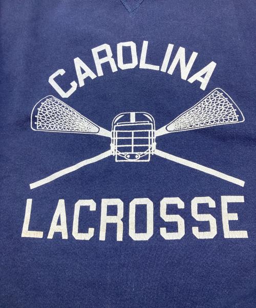 RUSSELL ATHLETIC（ラッセルアスレチック）RUSSELL ATHLETIC (ラッセルアスレチック) プリントスウェット ネイビー サイズ:XLの古着・服飾アイテム