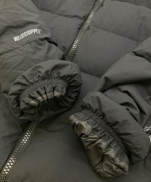THE NORTH FACE（ザ ノース フェイス）THE NORTH FACE (ザ ノース フェイス) ウィンドストッパーダウンシェルコート ブラック サイズ:Mの古着・服飾アイテム