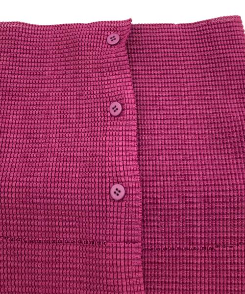 ISSEY MIYAKE me（イッセイ ミヤケ ミー）ISSEY MIYAKE me (イッセイ ミヤケ ミー) トッパーカーディガン パープル サイズ:記載なしの古着・服飾アイテム