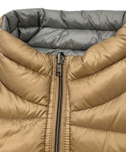 HERNO（ヘルノ）HERNO (ヘルノ) ウォーターレペレントナイロンウルトラライトリバーシブルダウンベスト ブラウン サイズ:50の古着・服飾アイテム