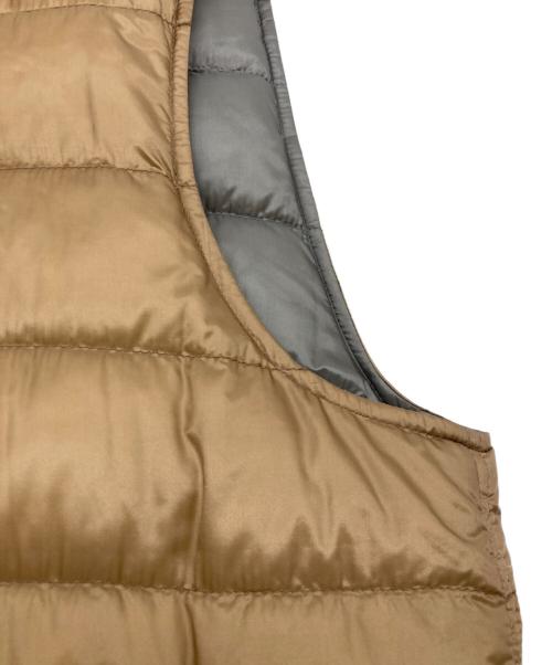 HERNO（ヘルノ）HERNO (ヘルノ) ウォーターレペレントナイロンウルトラライトリバーシブルダウンベスト ブラウン サイズ:50の古着・服飾アイテム
