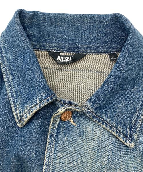 DIESEL（ディーゼル）DIESEL (ディーゼル) デニムジャケット ネイビー サイズ:XLの古着・服飾アイテム